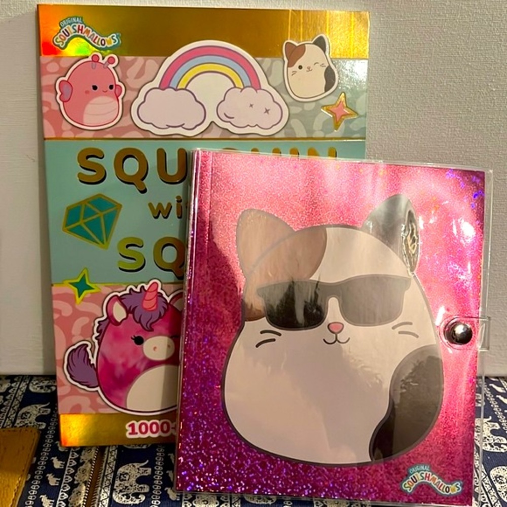 Squishmallows | Sticker and Mini Notebook Bundle